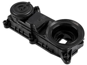 Oil Separator, LEFT. Porsche 971.1 / 971.2 Panamera Turbo 4.0L 2017-23 - PAB103495A, 9A710349500, 9A710349501