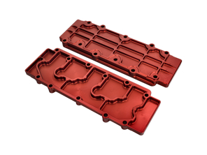 Coperchio motore albero a camme - Lega inferiore in rosso Porsche 911 1968-89 - 93010511600, 93010511605, 93010511601, 93010511602, 93010511603, 93010511604