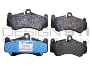 Pastiglie freno anteriori. Porsche 997 Turbo / 997 GT3 Per auto con disco in ceramica (PCCB). - 99735194802, 99735194804