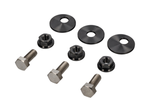 Kit di fissaggio per dadi e bulloni in titanio per terminali di scarico in titanio. Porsche 997 GT3, 991 GT3 e GT3 RS - 99711125390, 99711125393, 99908464901, 99711175391, 99711175391
