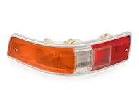Hintere Blinkereinheit & Streuscheibe aus Metall (SWB). Porsche 911/912 1965-68 - 90163140300, 90163140400, 90163140301, 90163140401