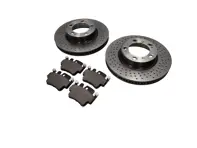 ANTERIORE Pacchetto pastiglie freno e disco freno. Porsche 996C4S / 996Turbo - 99635140904, 99635141004, 99635194913, 99635108901, 99661236501