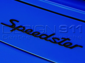 Insigne arrière 'SPEEDSTER', NOIR. Porsche 911 (997) Speedster - 99755922100041