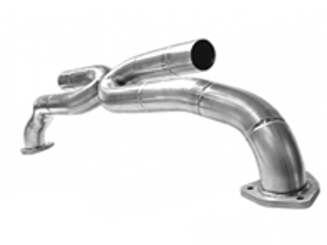 X-pipe race exhaust. Porsche 997.2 Carrera S / 4S - P997.22.4080