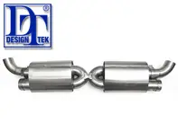 Sportauspuff Cat Back (ROAD) Heckbox. Porsche 997 Turbo Gen2 DesignTek - 99711102730, 99711102731, 99711102732, 55-PS114, 126380-02
