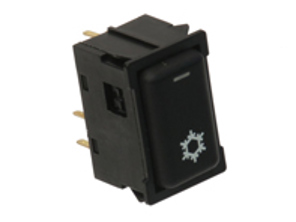 Interruttore di controllo del riscaldatore. Porsche 944 / 964 LHD Auto / 968 - 94465392200 - URO-011536