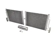 Kit condensatore radiatore aria condizionata (Aria Condizionata). Porsche 996 / Boxster 986 / 996 GT3 - 99757391101, 99657311100