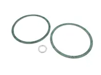 Oil strainer gasket set with sump sealing ring. Porsche 914 - 021198031B, 017.494, N0138051