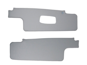 Set di alette parasole, grigie. Porsche 911 1965-68 LHD (guida a sinistra) - 90173130121, 90173130221 - 901.731.301.21