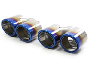 DesignTek Sorties d'échappement inox 'TITANE' pour Porsche 997.2 2010>> - 3606409722, 99711115130, 99711135130, 99711198330, 99711115230, 99711135230, 99711198430, 99711198234, 99711198134