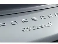 Stemma posteriore 'PORSCHE 911 TURBO S' per Porsche 991.2 - 99104480385G2X