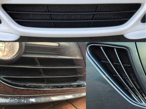 Frontstoßfänger Kühler und Seitengitter Drahtgitter Kit Porsche 987 Gen 2 Cayman