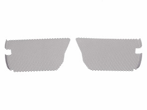Rennline front bumper wire mesh grill kit. Porsche 970.2 Panamera / Panamera S