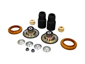 Rear Shock Absorber Top Mount & Overhaul Kit. Porsche 981 Boxster 2012-16 - PAF00855000, 98133320700, 98133305901, 98133350900, 98133350901, 98133350401, 98733330100, 98133350500