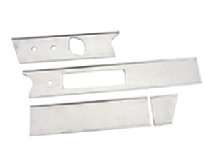 Dash support frame LHD factory air vent cut out (no Radio) 911 1969-73 - 91155201020, 91155201030, 126