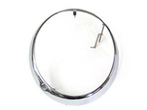 Cornice esterna del faro, cromata. Porsche 911 1965-86 - 91163193300