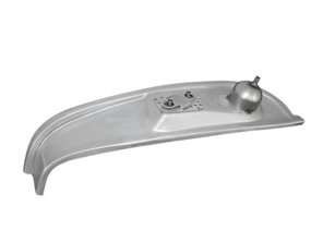 Montante della serratura della porta, sinistro completo di tasca SWB. Porsche 911/912 1965-68 - 90150306122, 90150306321, 90150306121GRV, 90150306141, 90150306141GRV - PP210AL, P210AL