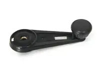 Window crank handle, Black. Porsche 911 1974-83 - 1688300100, 91154247101, 91154247103