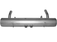 Pot d'échappement / pot arrière silencieux. Porsche 356B/C / 912 États-Unis - 61611101005, 61611101005S, 92.311S, 92311S, 1620606700 - 92.311S, 1620606700