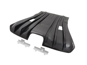 Rear bumper lower guard in carbon for 992 GT3 look bodykit