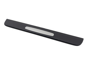 Listelli sottoporta laterali in plastica nera con logo. Porsche 997Turbo - 99755130311A03, 99755130311