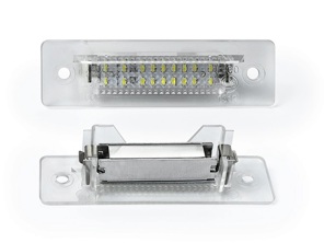 Luci targa con LED per Porsche - 96463162000LED, 9646316200201C, 9646316200201C/1