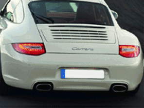 Paraurti posteriore. Porsche 997 MKII C2 / C2S (codice OE 99750541124G2L / 99750591106G2L) - 99750541124G2L, 99750591106G2L, 99750541174G2L, 99750541124G2X