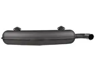 Marmitta di scarico / scatola posteriore Silenziatore. Con omologazione TÜV/EEC Porsche 911 1965-73 2 IN / 1 OUT uscita 60mm - 92210S, 92210, 92210OE, 1620607600, 1620609000, 1620607800, 91111102500, 91111102505, 91122092210S, 91122092210, 91122092210OE - 1620609000