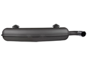 Auspuff Schalldämpfer / Schalldämpfer Heckbox. Mit TÜV/EWG-Zulassung Porsche 911 1965-73 2 IN / 1 OUT 60mm Auslass - 92210S, 92210, 92210OE, 1620607600, 1620609000, 1620607800, 91111102500, 91111102505, 91122092210S, 91122092210, 91122092210OE - 1620609000