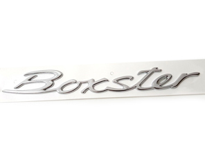 BOXSTER - Badge, Chromed. Porsche 986 / 987