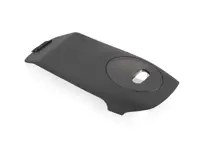Copertura della spia di allarme del cruscotto, in colore nero. Porsche 986 Boxster / 996 - 99655218104A03, 996552181045Q0