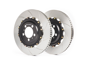 Remschijf/remschijf met sleuf, 2-delig voor. Porsche 992 GT3 / 992 GT3 RS excl. PCCB - A1-306, 9GT615301B, 9GT615301G, 9GT615301L, 9GT615302B, 9GT615302G, 9GT615302L - A1-306
