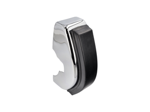 Frontstoßstange verchromt (Hupe) mit Gummi. Porsche 911 1965-73 - 91150500703, 91150500803 - CB.015.005, CB.015.006