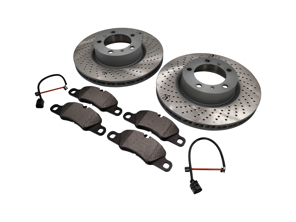 Pack Plaquettes de frein et Disques de frein AVANT Porsche 991 3.4L - 99735140101, 99735140201, 98135193904