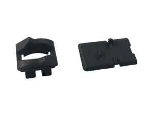 Cuscinetto di bloccaggio e tappo di chiusura per il rivestimento del bagagliaio posteriore. Porsche 928 1980-95 - 92855119902, 92855120302 - PRSVW