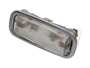 Innenleuchte mit Chromblende. Porsche 356 / 911 / 912 - 90163210100 - JG.101.02