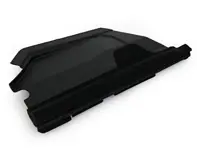 Rear 1/4 glass inner gasket. Porsche 996 / 997 Cabrio - 99654317701, 99654317801