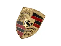 Distintivo del cofano. Porsche 911 1974-89/964 - 90155921020, 90155921026