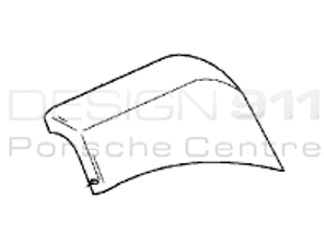 Bremsscheiben-Abdeckplatte (oben) VORNE. Porsche Carrera GT - 98035180300, 98035180400
