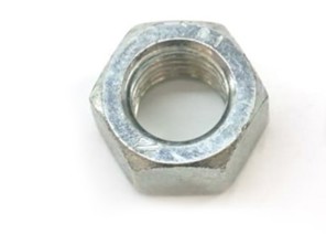 Écrou hexagonal de fixation du bras de suspension arrière à la plaque de ressort. Porsche 356 / 911 - 90003403601, N0110208, N0110204