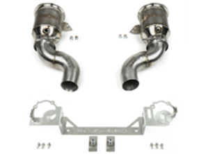 Convertitori catalitici sportivi con prese stile GT2RS. Porsche 992 Twin Turbo / Twin Turbo S - 992254400D, 992254400NX, 992254400DX, 992254450D, 992254450N, 992254450NX, 992254450DX