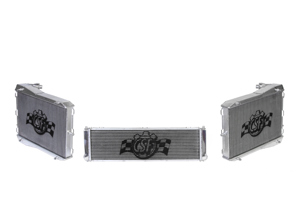 Kit de radiateur en aluminium pour liquide de refroidissement à eau. Porsche 991.2 Carrera / Carrera S / 4S / 718 Boxster et Cayman - 9P1121251, 9P1121252, 991110613702