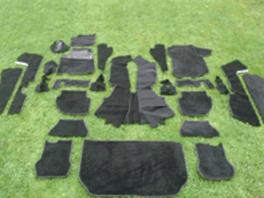 Set di tappeti per interni. Porsche 928 1977-95