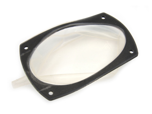Waterbeschermingskap voor luidspreker in voorportier. Porsche 924 / 944 / 968 - 94464501501, 94464501500