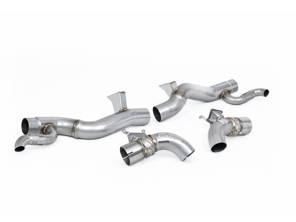 Milltek Sports T304 Edelstahl OPF/GPF Back System, Ventil (PSE). Porsche 992.1 3.0T / Carrera S / GTS / Dakar 2019>> - 992251052A, 992298019 - SSXPO194