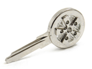 Gambo chiave grezzo in argento Fuchs Retro Porsche 911 1965-89 / 964/ 993 - 91153890300, 91453190310, 94453804101