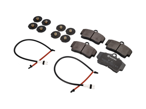 Kit de plaquettes de frein AVANT, capteurs et cales. Porsche 928 GTS 1992-95 Textar - 92835194903, 92861236601, 96535109600, 96435109601, 99335194904, 99335194900