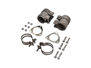 Montagesatz mit Titanklemmen für Katalysator. Porsche 996 - 99611122001, 99611122002, 99711152000, 99951108700, 99611111350, 99908405202, 90007428702 - 1621701210, 96.260KIT