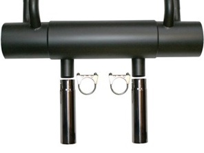 Marmitta di scarico / scatola posteriore Silenziatore. Porsche 912 USA - 1620603200, PO-92105, 61611101005