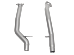 Tuyaux de dérivation de catalyseur secondaire SOUL. Porsche 958 Cayenne S/GTS - POR.958S.CBP, 95811302400, 95811302401, 958113024AX, 95811302300, 95811302301, 958113023AX - POR.958S.CBP